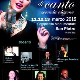 MASTER CLASS DI CANTO A MARSALA